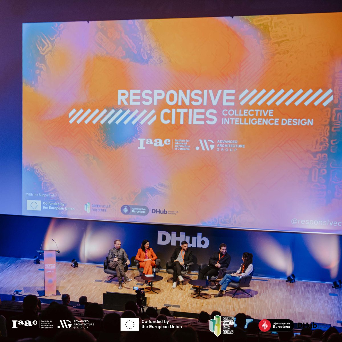 G4C_EU's tweet photo. November was a very busy month for the Green Skills Consortium!  
Let's take a look back at the Symposium hosted by @IAAC - Responsive Cities Collective Intelligence Design!
See more on the Green Skills for Cities Website!
@EUErasmusPlus https://t.co/RoDtpJfhGR