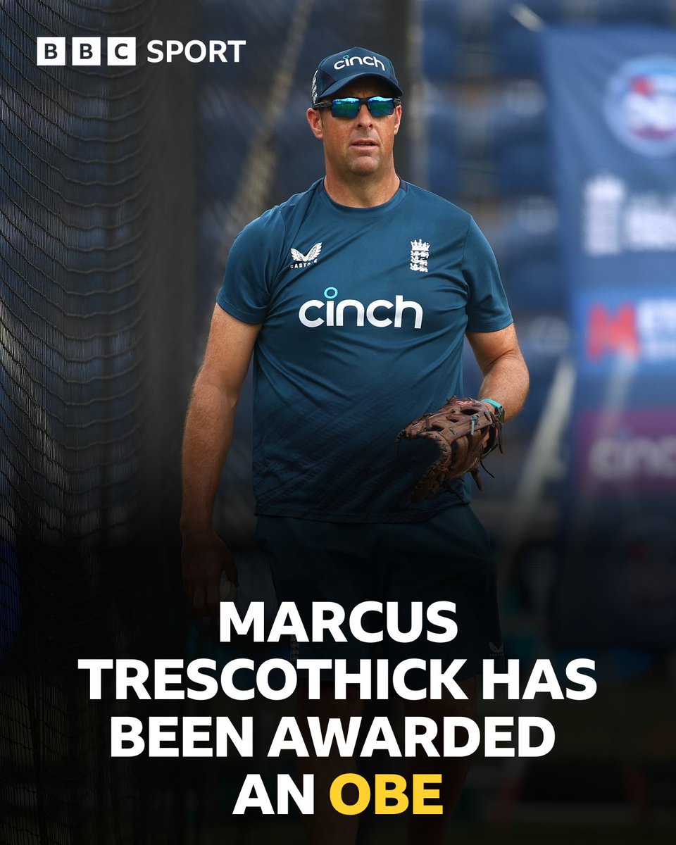 bbctms's tweet photo. Congratulations to Stuart Broad and Marcus Trescothick, who have both been included on the New Year's honours list. 🤝 https://t.co/HsRADBZrWP