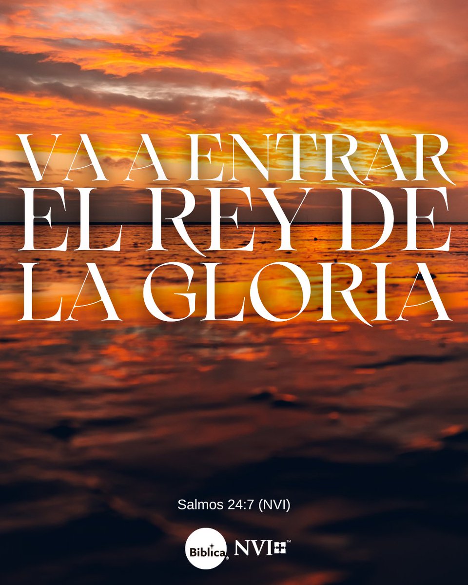 «Eleven, puertas, sus dinteles; levántense, puertas antiguas, que va a entrar el Rey de la gloria». Salmos 24:7 #VersículoDiario #BibliaNVI #LaBiblia