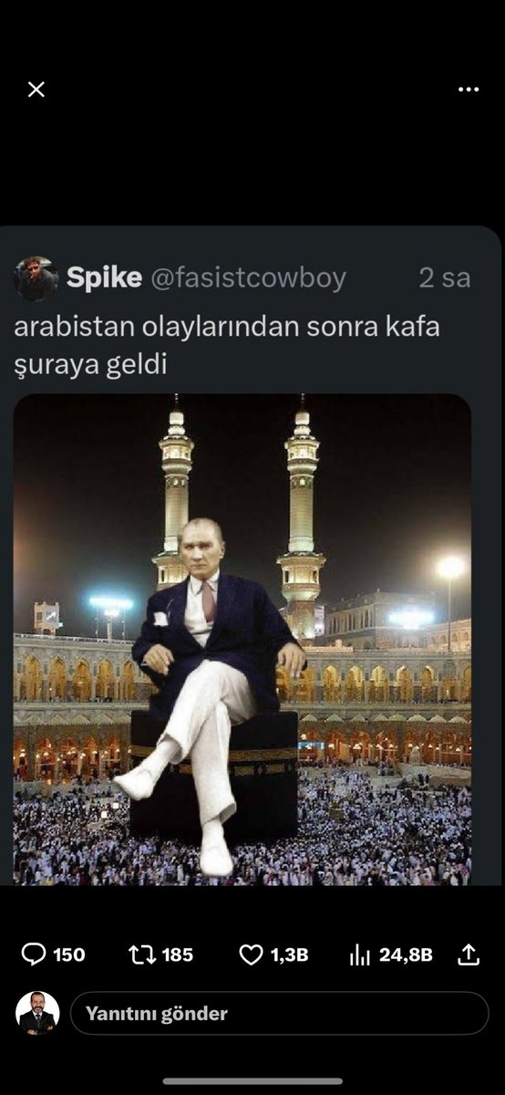 Kabeye saldırıp sonra hesabı askıya almaya benzemez bu işler içişleri bakanlığı  acil olarak bunlar hakkında gerekli tahkikatın yapılması gerekir Cumhuriyet Başsavcılarını göreve davet ediyorum!

#kabekıblemizdir #islamalemi 

@nihalyunussuz

 @fasistcowboy