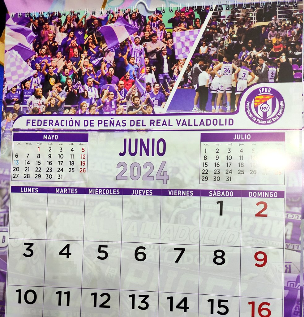 <a href="/dnegrog/">David</a> <a href="/FondoNorte1928/">FONDO NORTE 1928</a> 🏀Junio🏀 es el mes dedicado a <a href="/RVBaloncesto/">UEMC RV Baloncesto</a> y a nuestro <a href="/FondoEternoCapi/">Fondo Eterno Capitán</a> 😉