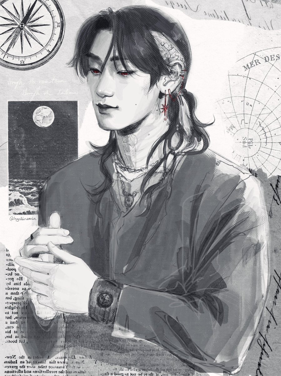 🏴‍☠️✍🏼❤️
#ATEEZfanart #CHOISAN 