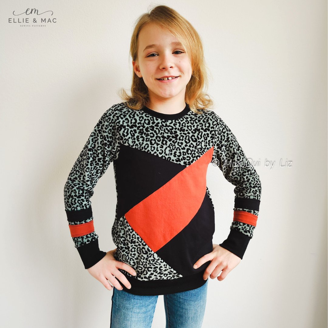 Kids Sew Scrappy Top Pattern