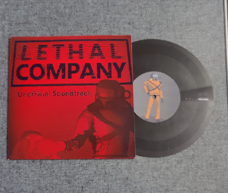 interobangstore's tweet photo. New sounds alert! Check out Lethal Company's Ambient &amp; Boombox tracks on this Double-Sided Black 7". Limited copies, so grab yours now! 🔊🎶 #Music #Records #LethalCompany #LimitedEdition #lathecut #custom https://t.co/ELkgiVZg8G