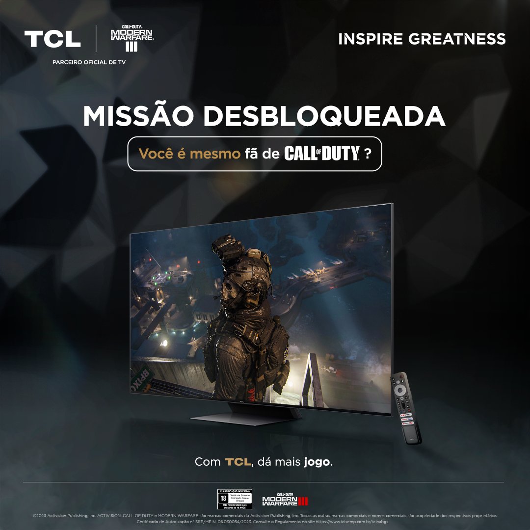 TCL_OficialBR's tweet photo. Combatente, você tem uma missão especial: seguir o fio e responder as perguntas. 👇 #ComTCLDaMaisJogo #C845 #COD #CallOfDuty https://t.co/peSIlKoxh6