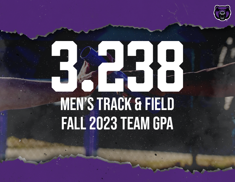 UCAXCTF's tweet photo. It is almost the end of 2023. Time to celebrate another accomplishment: Team GPAs! Congratulations to the Men's Track &amp; Field team!
#BearClawsUp https://t.co/Gt5wuqSCwz