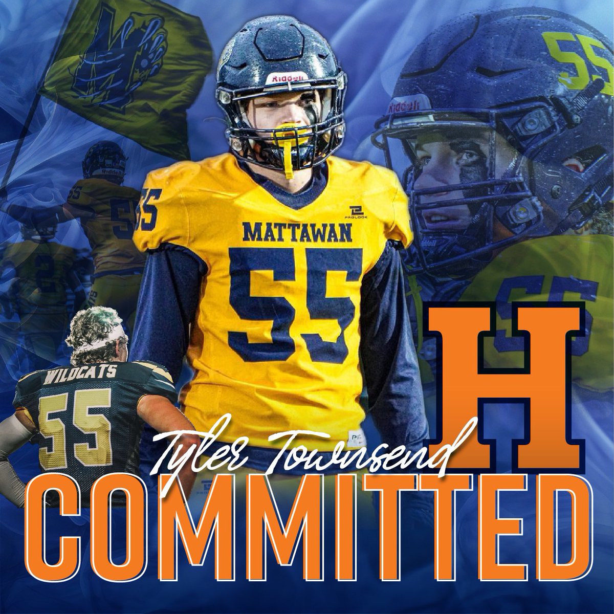 Tyler Townsend (@tjtownsend14) on Twitter photo I am very excited to announce my commitment to continue my academic and athletic career at Hope college. Thank you to everyone that has supported me throughout this process! 🔵🟠⚓️
<a href="/CoachArrasmith/">David Arrasmith</a> <a href="/MCSFootball/">Mattawan Football</a> <a href="/HopeCollegeFB/">Hope College Football</a> <a href="/Coach_HThompson/">Hunter Thompson</a> <a href="/PStuursm/">Peter Stuursma</a> <a href="/CoachHawken/">Andrew Hawken</a> I am very excited to announce my commitment to continue my academic and athletic career at Hope college. Thank you to everyone that has supported me throughout this process! 🔵🟠⚓️
<a href="/CoachArrasmith/">David Arrasmith</a> <a href="/MCSFootball/">Mattawan Football</a> <a href="/HopeCollegeFB/">Hope College Football</a> <a href="/Coach_HThompson/">Hunter Thompson</a> <a href="/PStuursm/">Peter Stuursma</a> <a href="/CoachHawken/">Andrew Hawken</a>