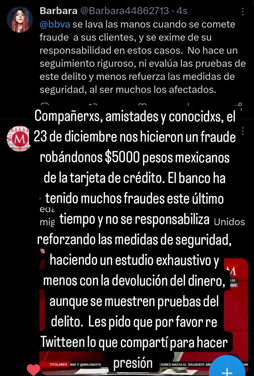 Háganse cargo y devuelvan el dinero <a href="/bbva/">BBVA</a> no sean ladrones. No volveremos q poner dinero en su banco.