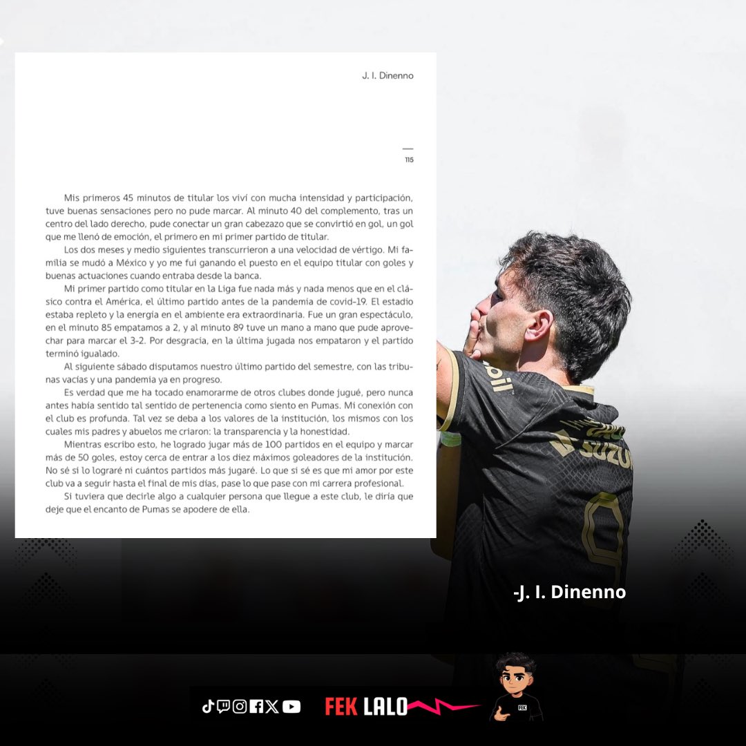 fek_lalo's tweet photo. “El encanto de los Pumas” @Juandinenno https://t.co/SybVQg09JU