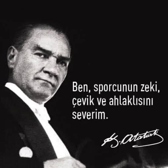 Bir ulus sımsıkı birbirine bağlı olmayı bildikçe, yeryüzünde onu dağıtabilecek bir güç düşünülemez.. #MustafaKemalATATÜRK #Ataturk #GSFB