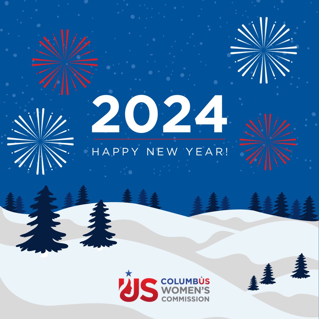 Happy New Year from the Columbus Women’s Commission! We wish for a happy, healthy and productive 2024 to our entire Columbus community!