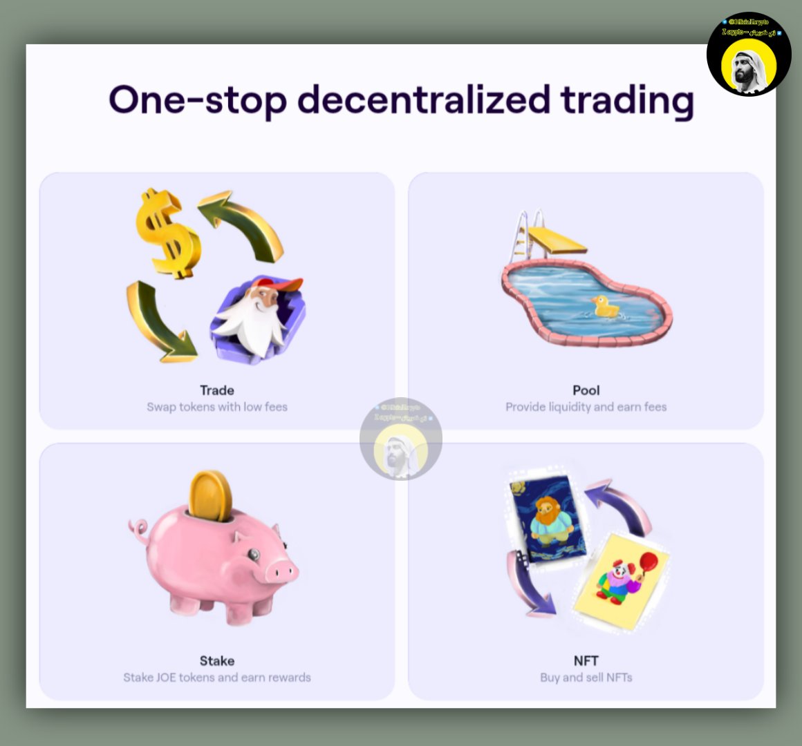 Promothuo's tweet photo. نبدأ بأول مشروع 

@TraderJoe_xyz  |  $JOE 

أقوى منصة لامركزية على شبكة Avalanche حاليا توفر عدة خدمات للمستخدمين مثل : 

Swap 
Staking
Nfts 
Liquidity 

و توسع المشروع ايضا الى عدة شبكات منها :

Arbitrum 
Ethereum 
Bnb Chain https://t.co/DgaCcZBeOx