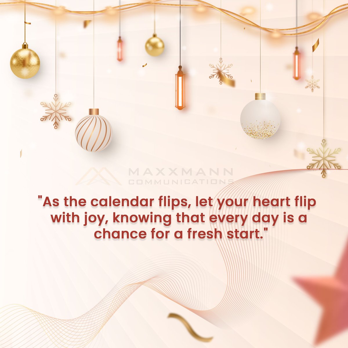 MaxxmannComms's tweet photo. 👉🔥#Wishing you a happy new year! May it be filled with new adventures and good fortunes. 🥳

👝Happy New Year 2024 🤝
#MaxxmannCommunications
#happynewyear #newyear #love #happy #christmas #newyearseve #instagood #merrychristmas #instagram #photography #like #photooftheday https://t.co/1jYk3ClORQ