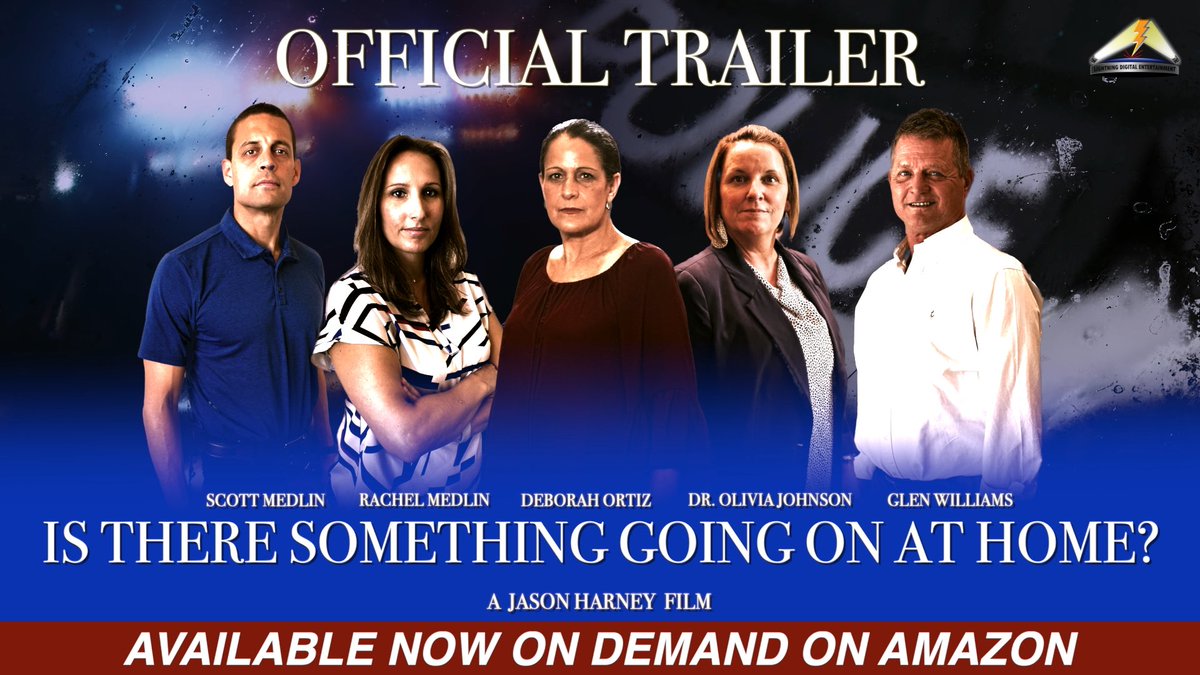 Our new #documentary #film IS THERE SOMETHING GOING ON AT HOME? is Available Now On Demand on Amazon!

Learn More about the film, visit the Official Site: lightningdigitalentertainment.com/is-there-somet…

Watch the Official Trailer: youtu.be/2d4sKMX0mEw?si…