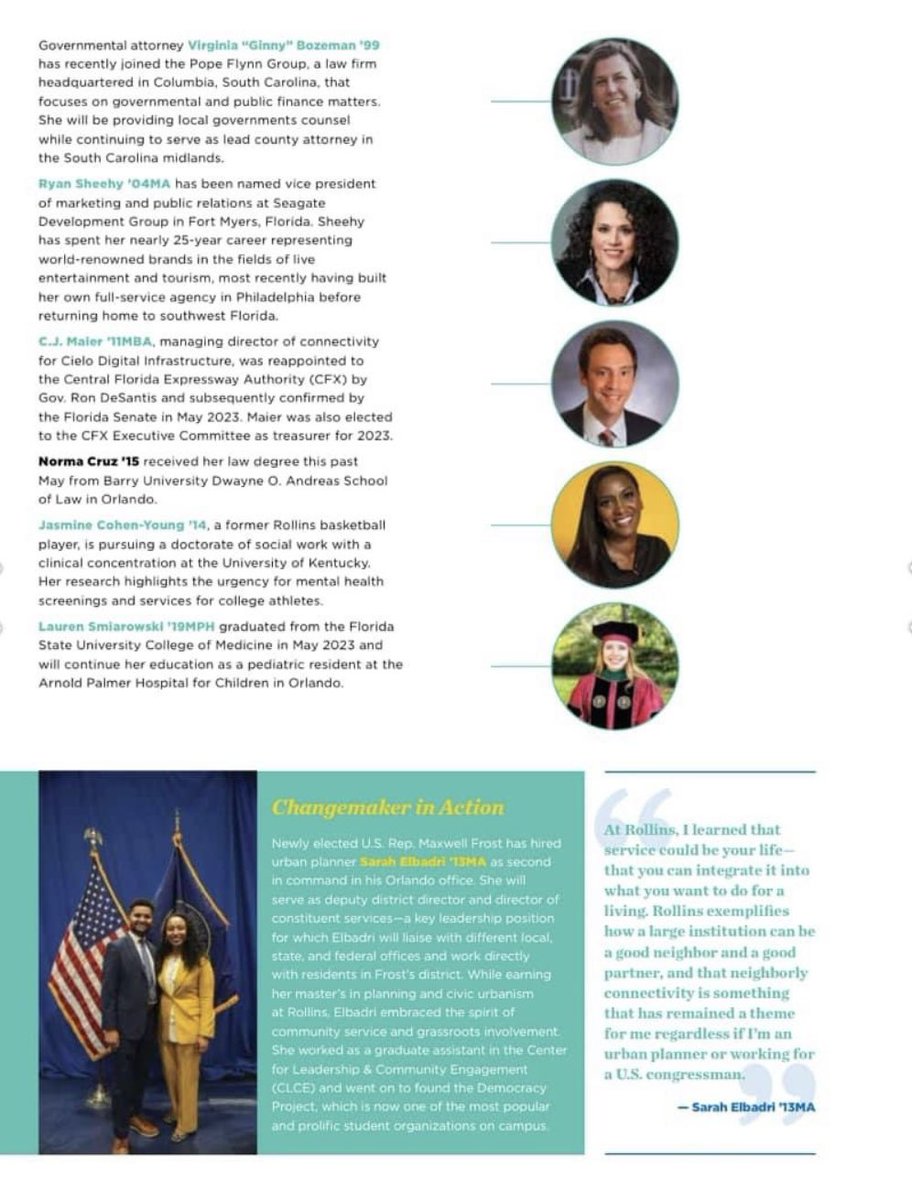 Mindz_Matter's tweet photo. Thank you @rollinscollege for recognizing our founder for her research and upcoming accomplishments 🏆🧠

#AthleteMentalHealth #MindzMatter #GoTars 💙⚓️💛 https://t.co/fakcSppCRp