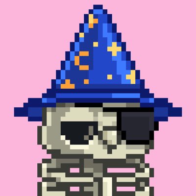 #NewProfilePic - new Wizard skeleton 🧹 <a href="/moonbirds/">Moonbirds</a>
