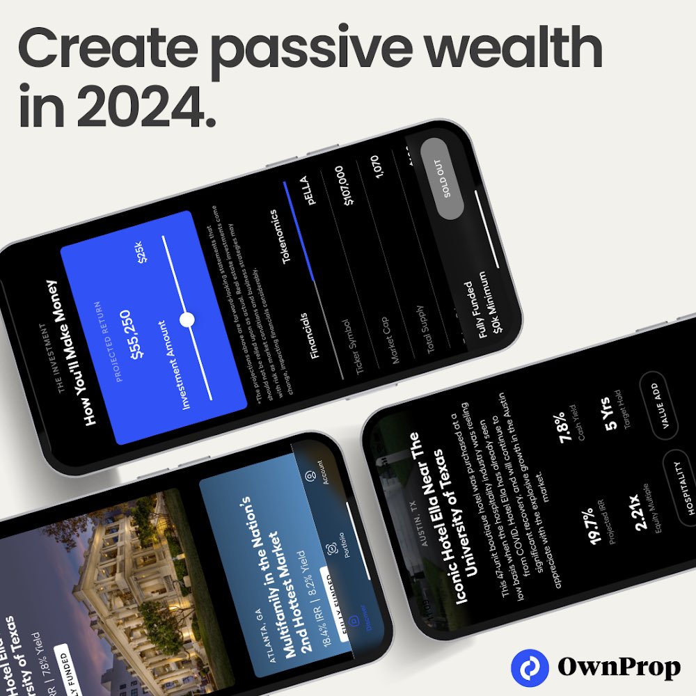 OwnPropApp's tweet image. Make 2024 your best year yet.