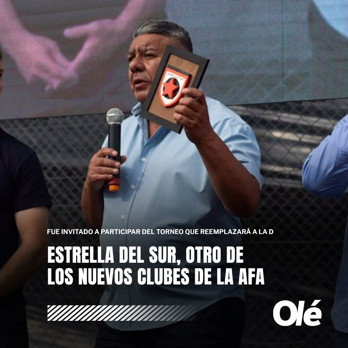 🇦🇷 Estrella del Sur, otro de los nuevos clubes de la AFA: fue invitado a participar del torneo que reemplazará a la divisional D.

⚽️ Se están probando jugadores de entre 18 y 25 años en el predio de José Hernández 870, en Alejandro Korn.