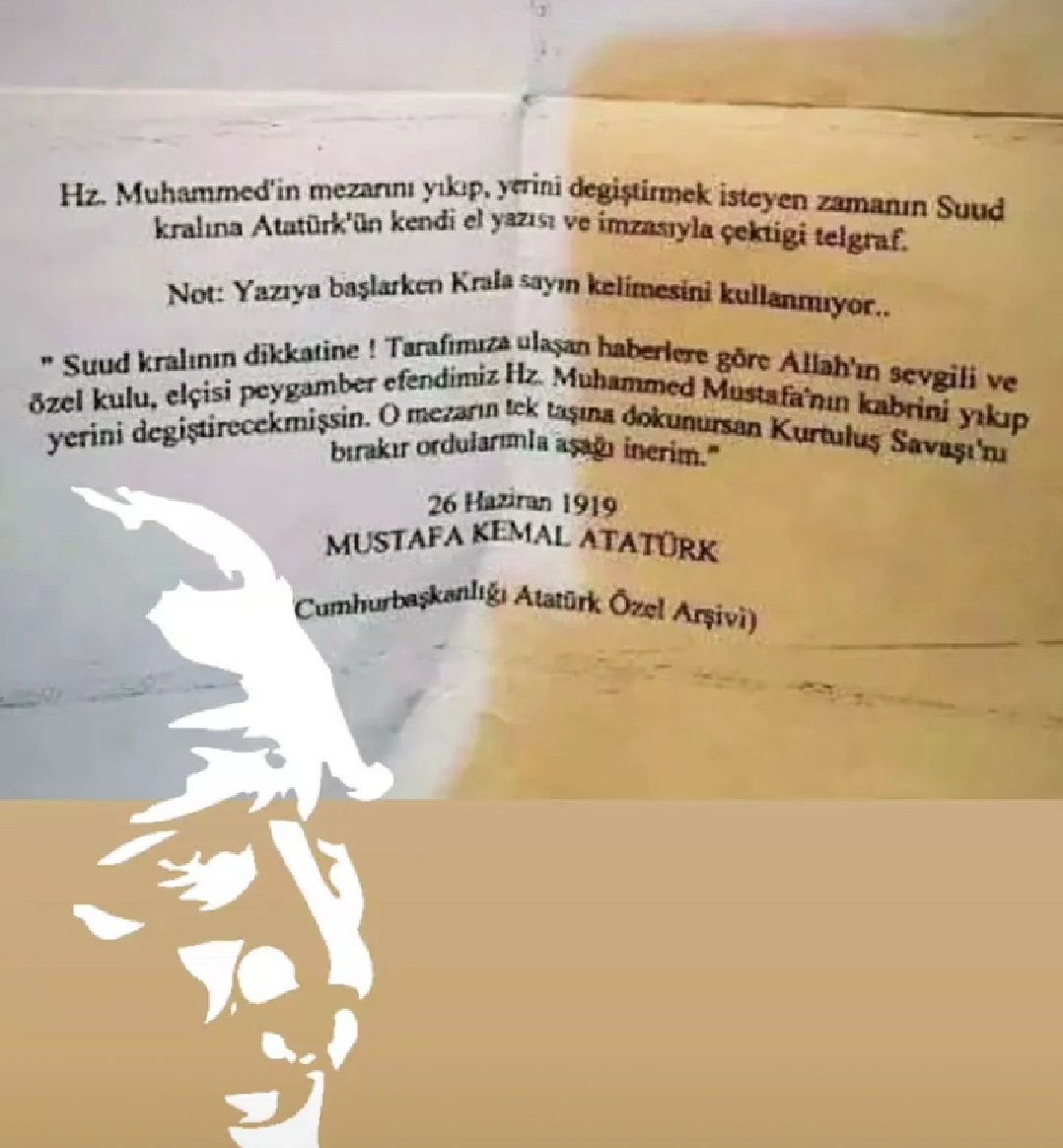 Şimdi anladınız mı Suudilerin kuyruk acısını???
#MustafaKenalAtatürk #GSvsFB