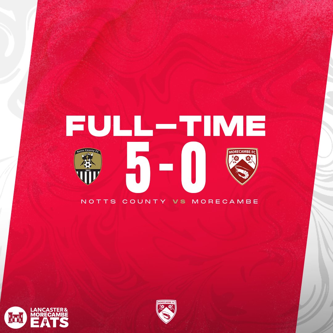 Morecambe FC tweet media