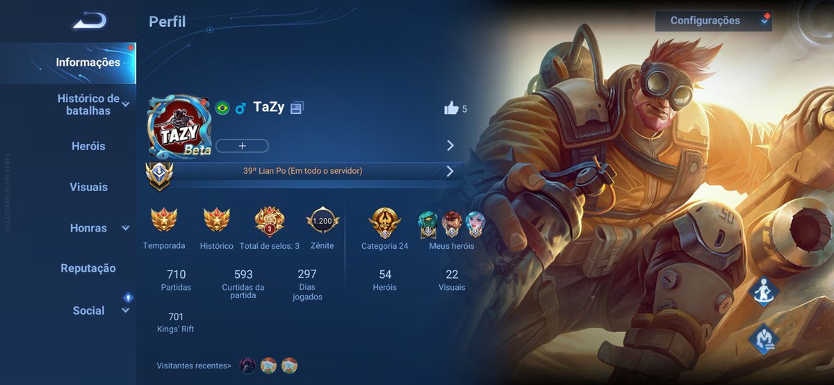 E O TaZy (@tazy_alves) on Twitter photo Um novo ano é um bom momento pra realizar novos sonhos
Estou comprometido e treinando muito pra voltar ao competitivo em 2024
Me encontro FA
Disponível para tryouts como SUPORTE ou MID no HOK. Com passagem pela <a href="/TSM_BR/">TSM Brasil 🇧🇷 🏆 #TSM100</a> , <a href="/Alpha7_esports/">Alpha7 E-sports</a> e participação do @WildTourBR pela <a href="/xisggbr/">XIS 🇧🇷</a> Um novo ano é um bom momento pra realizar novos sonhos
Estou comprometido e treinando muito pra voltar ao competitivo em 2024
Me encontro FA
Disponível para tryouts como SUPORTE ou MID no HOK. Com passagem pela <a href="/TSM_BR/">TSM Brasil 🇧🇷 🏆 #TSM100</a> , <a href="/Alpha7_esports/">Alpha7 E-sports</a> e participação do @WildTourBR pela <a href="/xisggbr/">XIS 🇧🇷</a>