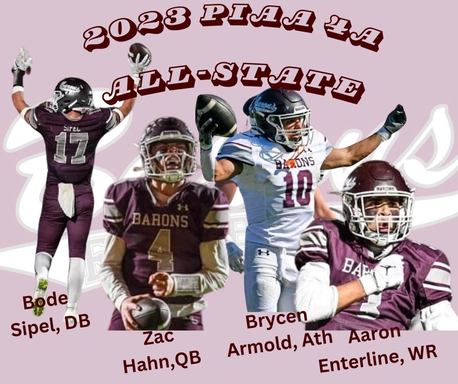 Congratulations 2023 Barons! You have proven that your hard work, dedication and commitment to excellence pays off. Be thankful for your accomplishments, individual success doesn’t come without team success. Your team played a huge role. 👊🏻🏈👊🏻🏈👊🏻🏈
#AllGasNoBrakes
#Congrats🤝