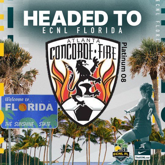 Concorde Fire 08G ECNL Platinum (@concordefire08g) on Twitter photo Heading to Florida next weekend to kick off 2024! <a href="/ConcordeSoccer/">Concorde Fire Soccer</a> <a href="/ECNLgirls/">ECNL Girls</a> <a href="/TopDrawerSoccer/">TopDrawerSoccer</a> <a href="/ImCollegeSoccer/">College Soccer Truth ™</a> Heading to Florida next weekend to kick off 2024! <a href="/ConcordeSoccer/">Concorde Fire Soccer</a> <a href="/ECNLgirls/">ECNL Girls</a> <a href="/TopDrawerSoccer/">TopDrawerSoccer</a> <a href="/ImCollegeSoccer/">College Soccer Truth ™</a>