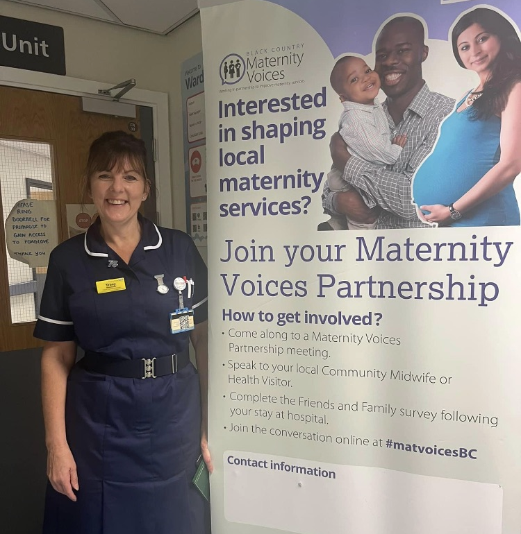 WalsallHcareNHS's tweet photo. “To be able to talk to someone about your childbirth experience and know that you’re really being listened to makes such a difference.”
 
Tracy is a Patient Experience Midwife at the Manor Hospital. Read more https://t.co/Cx6m7O3xtf

#RealMidwivesofWalsall https://t.co/1uqthrNg3Z