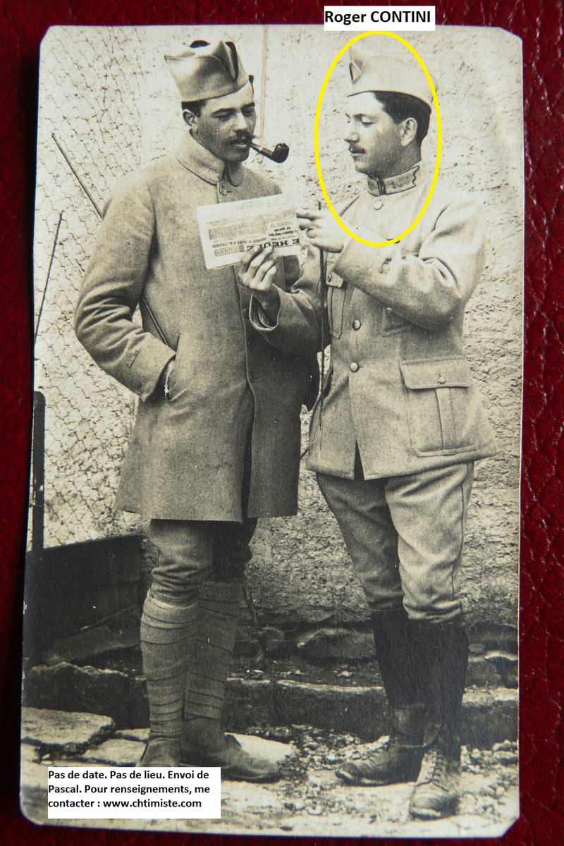Le_Chtimiste's tweet photo. Roger CONTINI a été aspirant puis sous-lieutenant dans la 7ème compagnie, 2ème bataillon du 160ème régiment d'infanterie et a été blessé à Verdun le 20 avril 1916. Après sa convalescence, il a incorporé le 325ème régiment d'infanterie - Merci à Pascal #Chtimiste #160eRI https://t.co/KNN4GYVcuI
