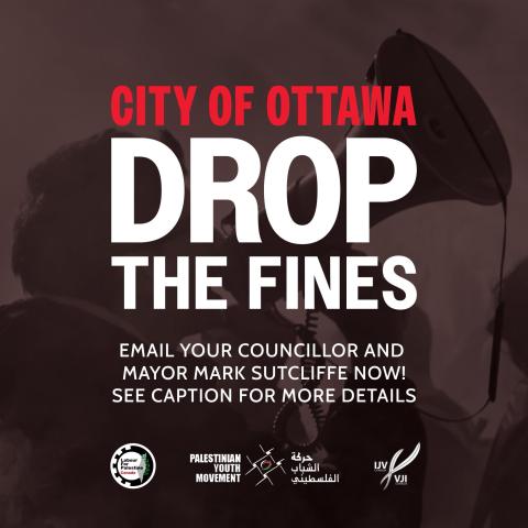 PalestineLabour's tweet photo. Last Saturday at the 11th consecutive pro-Palestine weekend rally, City of Ottawa Bylaw issued almost $1500 worth of fines to protesters using speakers and megaphones. 

Tell them to Drop the fines with this link: https://t.co/UWz9t30bq4

#cdnpoli #ottawa #canlab #FreePalestine https://t.co/CCoGttMGVv