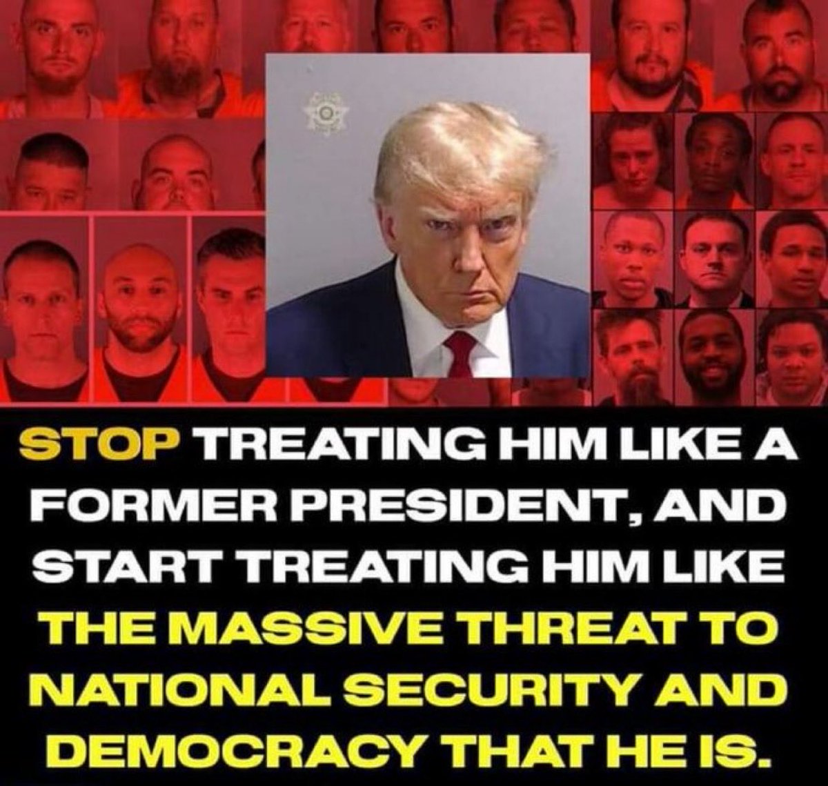<a href="/Victorshi2020/">Victor Shi</a> Insurrectionist #TraitorTrump is to blame for a multitude of crimes against the United States. Trump betrayed our trust.

#TrumpIsATraitorAndCriminal