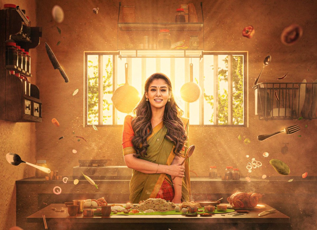 Watched #Annapoorani A Film Which Explores The “Ingredients Of Life” For Understanding The “Common-sense” Of Human Emotions , Food Culture & Women Empowerment. Finally #Annapoorani Is A Well Balanced ‘Nutritious Meal’ . @NayantharaU @Actor_Jai @Nilesh_Krishnaa @Netflix_INSouth