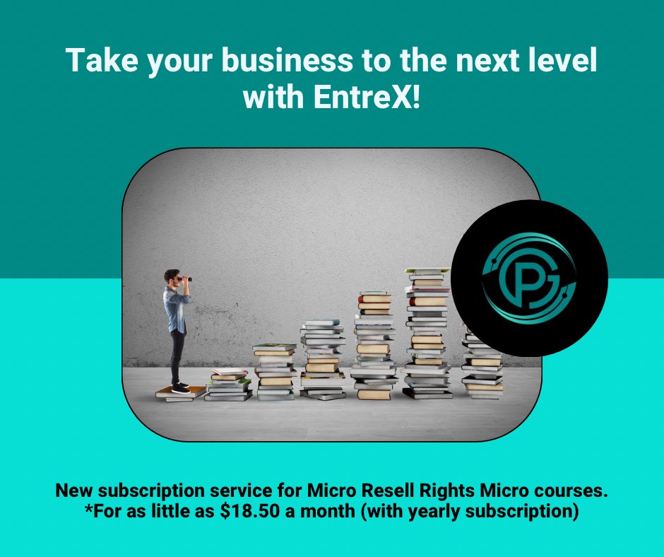 piscion3dprint's tweet photo. https://t.co/8JMe77j8NK
Take your online business to the next level. Or learn to start one with Micro Resell Rights digital products. Add value to your customer base and increase your sales.
#Entrepreneur #makemoney #piscionglobal #digitalproducts #microresellrights #entrex https://t.co/yIdVzHIS72