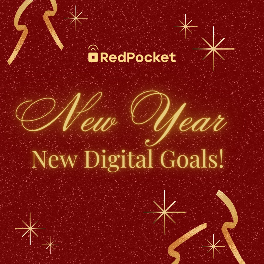 RedPocketMobile's tweet image. 🌟 Enjoy a Mobile-Friendly 2024! 📱✨
Make it a New Year’s resolution: Clean up your device, enjoy quality screen time, and discover new tech features with Red Pocket Mobile. Let’s keep it easy and fun! #TechResolutions #RedPocket