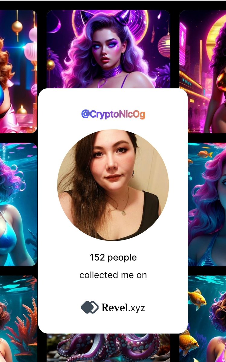 CryptoNicOg's tweet photo. @RevelXyz Gm gm Revel Fam happy Friyay 😊 💕

Find me under CryptoNicOg ✨️💕
https://t.co/KE3kyjSD92 
#RevelFriday #RevelNFTs #RevelArt https://t.co/qTzHcjRU5P
