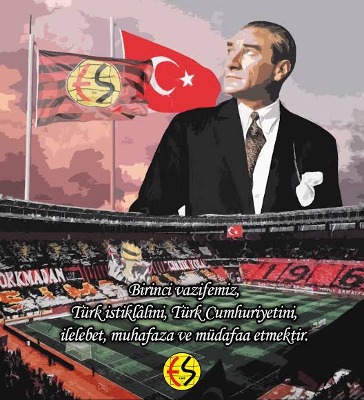 KIzmirin's tweet photo. Birinci vazifemiz, Türk istiklâlini, Türk cumhuriyetini, ilelebet, muhafaza ve müdafaa etmektir. https://t.co/bXk5Y4oFb5