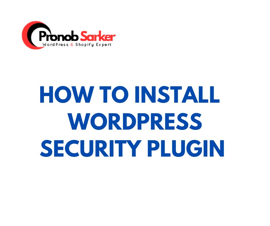 PronobSarkers's tweet image. How to install WordPress security plugin 
========
To install a WordPress security plugin, follow these general steps:
 Know more: m.facebook.com/story.php?stor…
#wordpresssecurityplugin #wordpresssecurity #wordpresswebsite #wordpresssupport #WordPressMaintenance #websitemaintenance