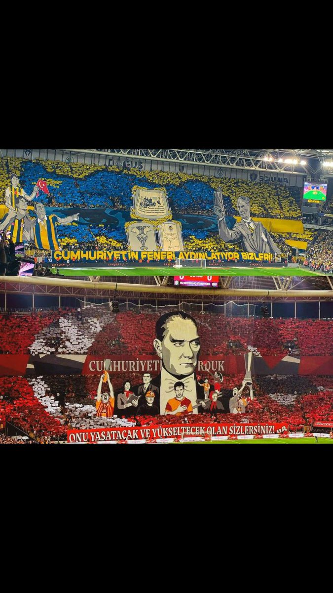 Atatürk hiçbir pazarlığa konu dahi edilemez… #GSvsFB