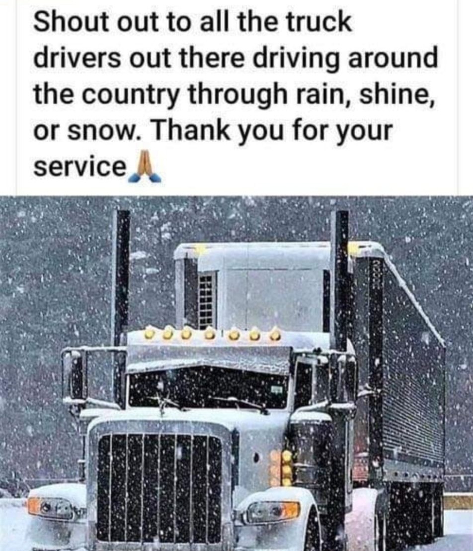 Thank you to all whom drive in these conditions, especially during the holiday season! We at #BlueDEF appreciate all that you do! Safe travels! 🚚