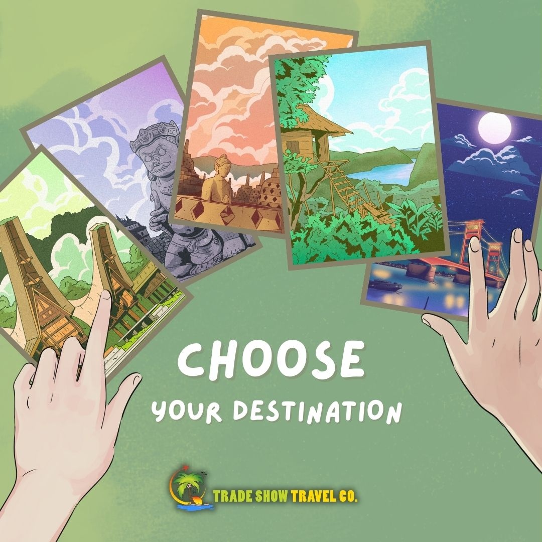 tradeshowtc's tweet photo. Your dream vacation is only a choice away with Trade Show Travel! From the sun-kissed beaches of the Maldives to the historic streets of Rome, we've got you covered. Choose your destination, pack your bags, and let's turn those travel dreams into reality! 🌍✈️ #TradeShowTravel... https://t.co/ujb5Q5c9kW