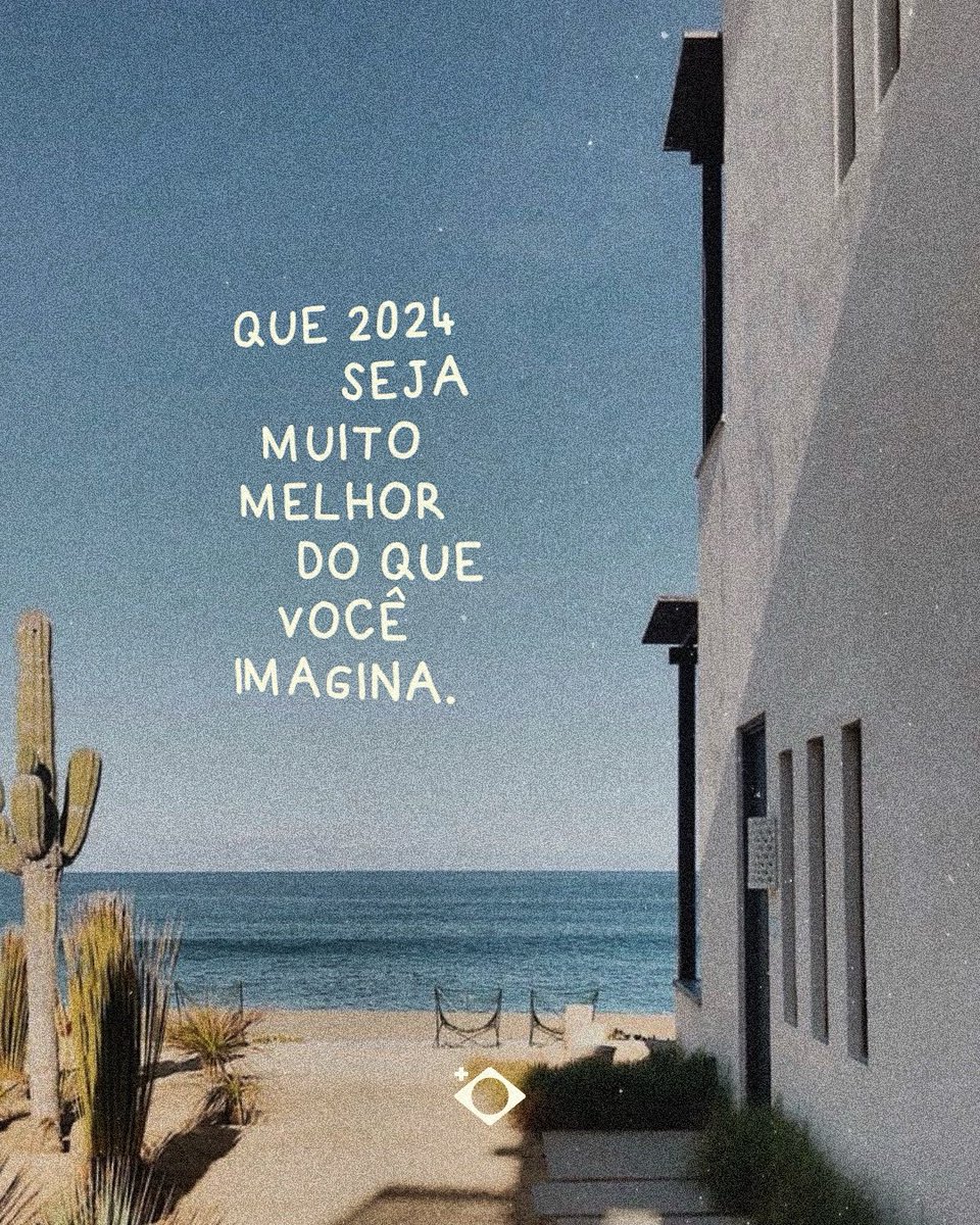 Que 2024 seja o melhor ano que você já viveu! 🙌🏼