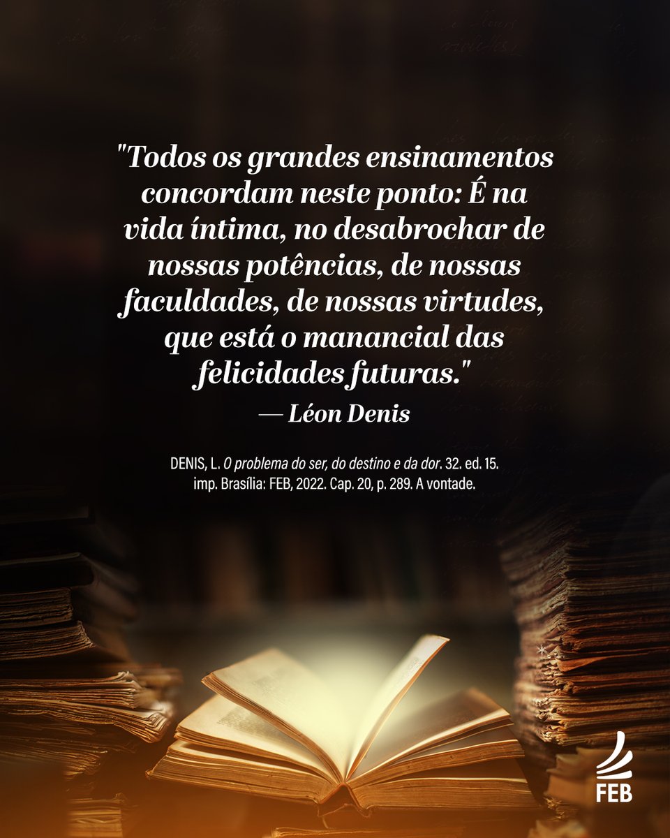 FEB_Oficial's tweet photo. Léon Denis (1846-1927) foi um escritor, pesquisador e palestrante espírita entre o final do  século 19 e o início do século 20. Confira mais sobre sua história no portal da FEB: https://t.co/b1ALMpr6Xa
#EfemeridesEspiritas #ComunicacaoFEB #federacaoespiritaBR #BrasilEspirita https://t.co/BjfoHgQv0a