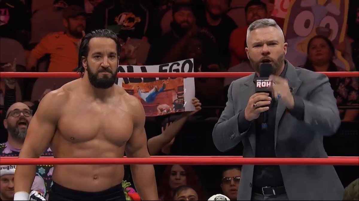 NailsAndNY's tweet photo. Really hope both @OfficialEGO and @MarkSterlingEsq spotted this legendary fan sign!
#SmartMark #MarkSterling #TonyNese #AllEgo #EthanPage #Egomaniacs #WatchROH #RingOfHonor https://t.co/Oqg3jaFPJ3