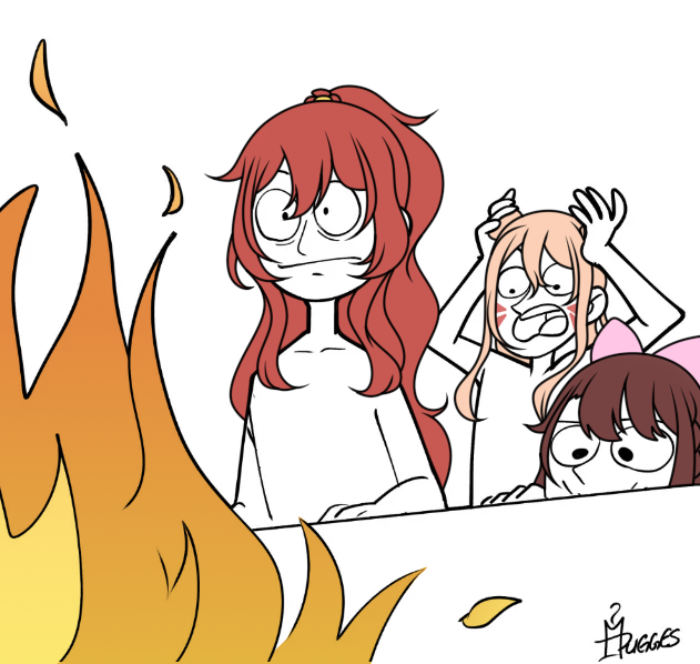 hBEAT_staff's tweet photo. some idols aren't looking for anything logical. some idols just want to watch the world burn.

(original base by muggesarts on tumblr) https://t.co/mKGJ2rf374