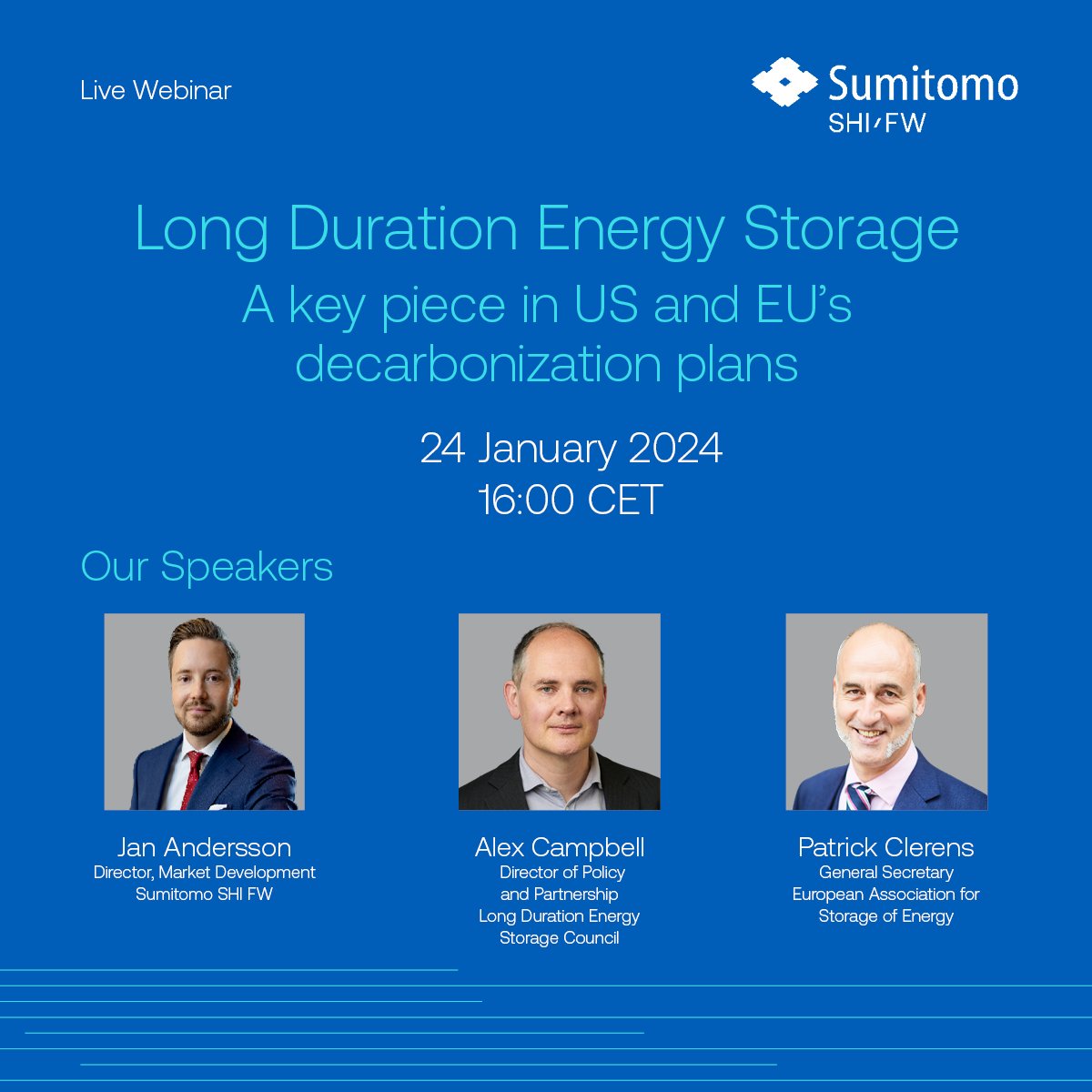 webcastexperts's tweet image. globalmeet.webcasts.com/starthere.jsp?… Join @SumitomoSHIFW and guests from @EASE_SE &amp;amp; @LDESCouncil for a webinar on why #LongDurationEnergyStorage is vital for the #decarbonization of US &amp;amp; EU grids. Hear their evaluation of the crucial role it plays in #sustainableenergy solutions!
