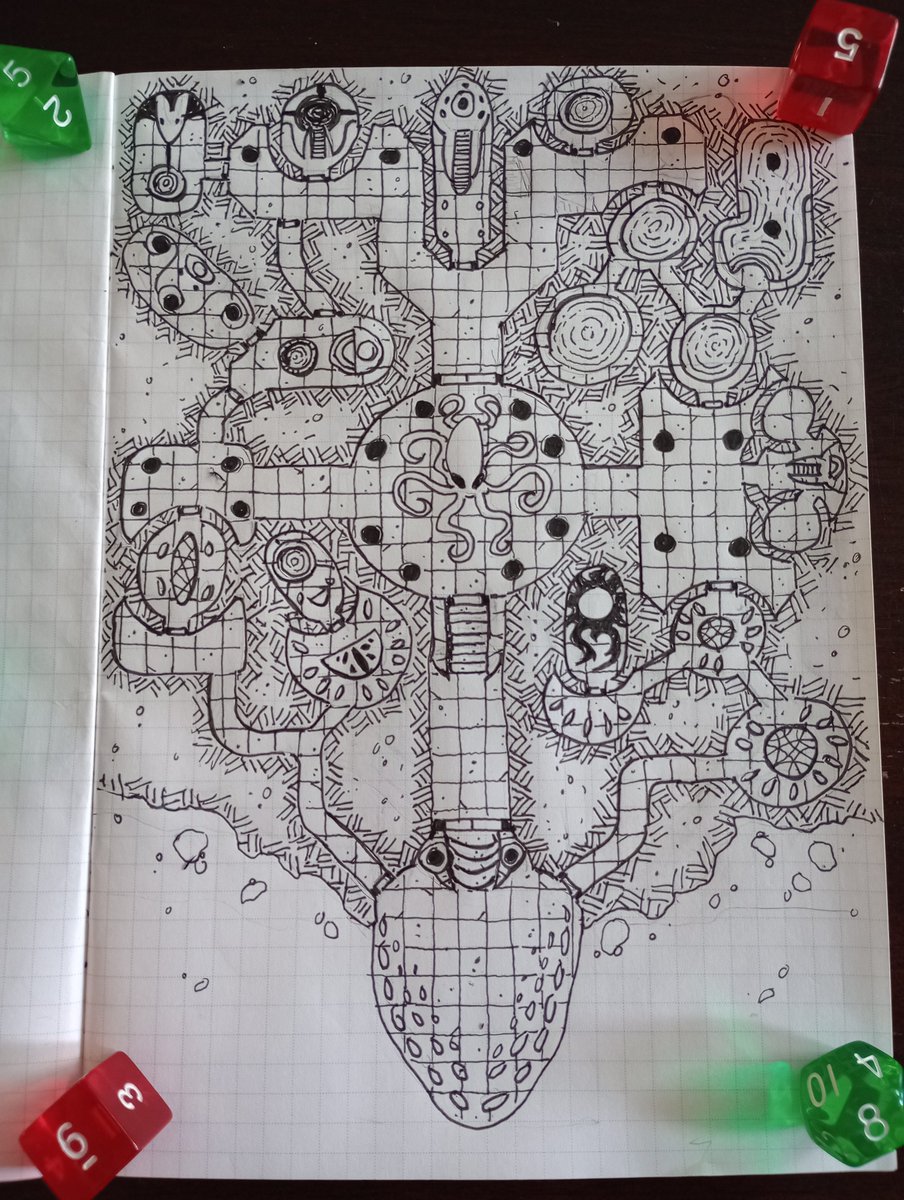 Ahnkruhn's tweet image. The Palace of the Sea Devil Queen. The entrance to the palace of Sakortha, queen of the sahuagin, is carved to resemble the head of a gigantic shark. The rows of razor sharp teeth are carved from blood red obsidian #dungeon23 #dungeonsanddragons #TTRPGs