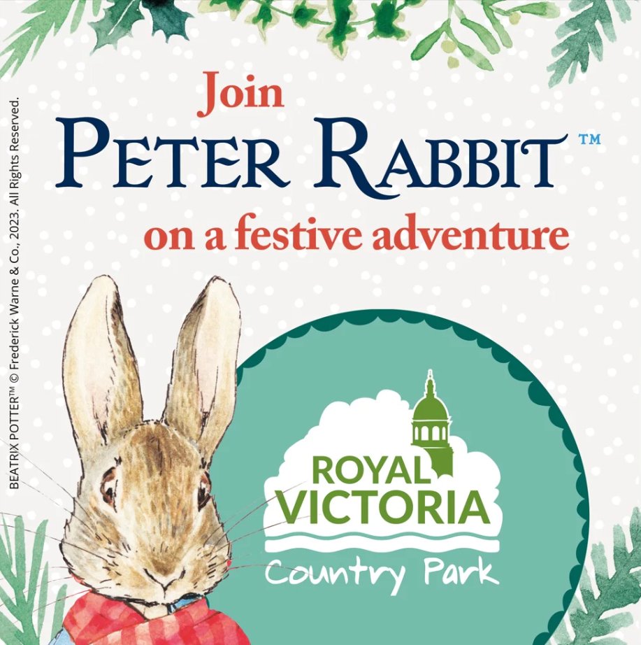 Happy New Year! Last chance to see
the Peter Rabbit Christmas Trail around some of
Hampshire’s most spectacular country parks.

beatrixpottersociety.org.uk/events/christm…

#BeatrixPotter #PeterRabbit #HampshireCountyCouncil
#ChristmasTrail #FestiveAdventure #PeterRabbitTrail