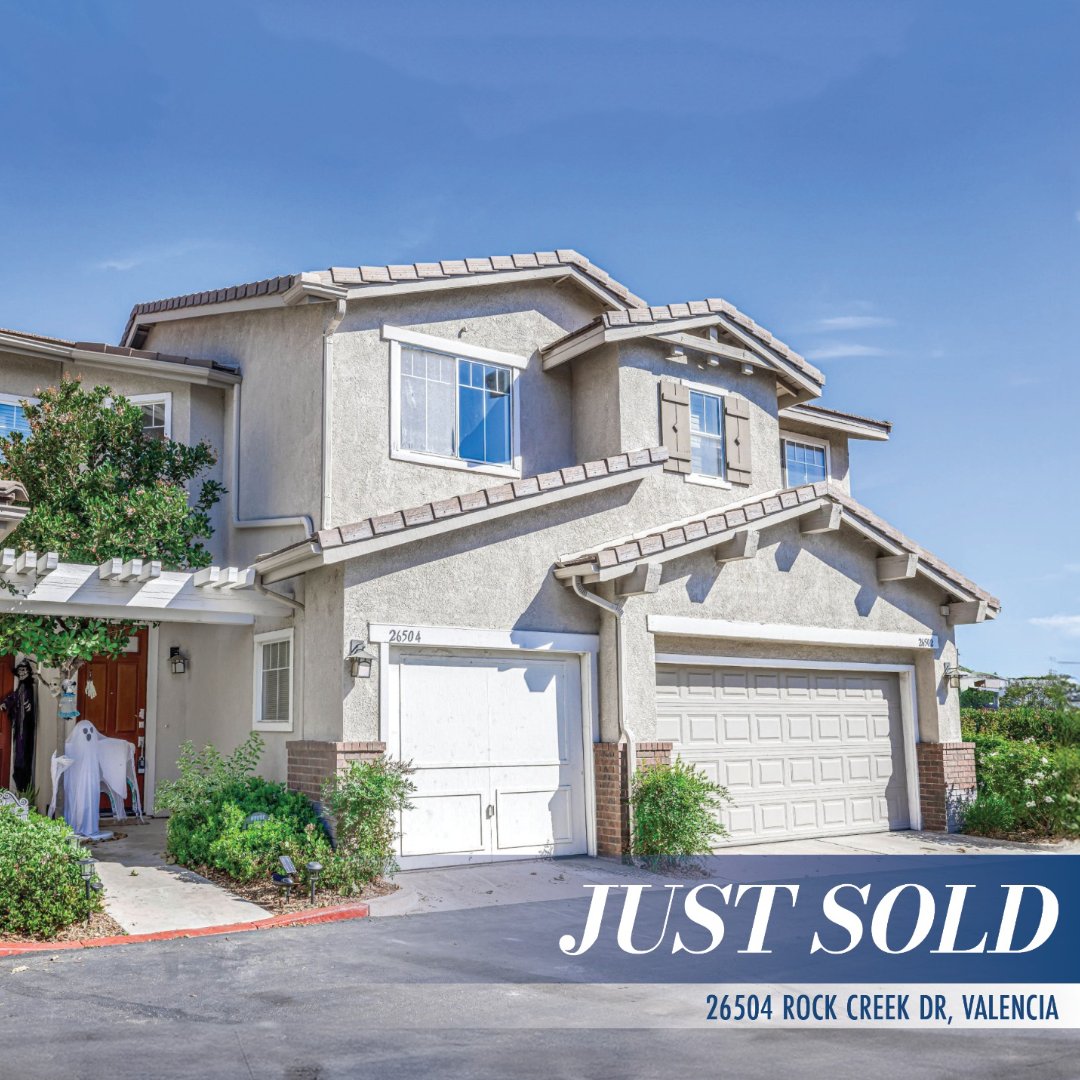 #JustSold 26504 Rock Creek Dr #Valencia #TeamVitacco #Realtor #RealEstate #LosAngeles #LosAngelesRealEstate #ValenciaRealEstate #LosAngelesRealtor #RealEstateAgent #LARealtor #LARealEstate #EquityUnion #EquityUnionRealEstate