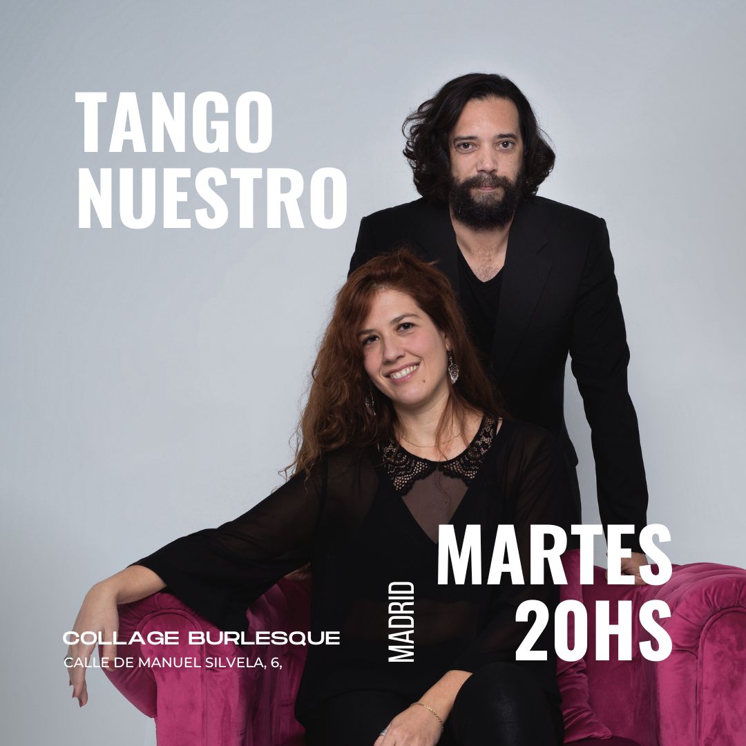 MarielTango's tweet photo. Nuevo horario y dia!! Martes a las 20 hs...Nuevo tango en Madrid...Nos ayudas con la difusión? @el_pais_madrid 
https://t.co/BDZ0n28niv https://t.co/KW76hYG82a