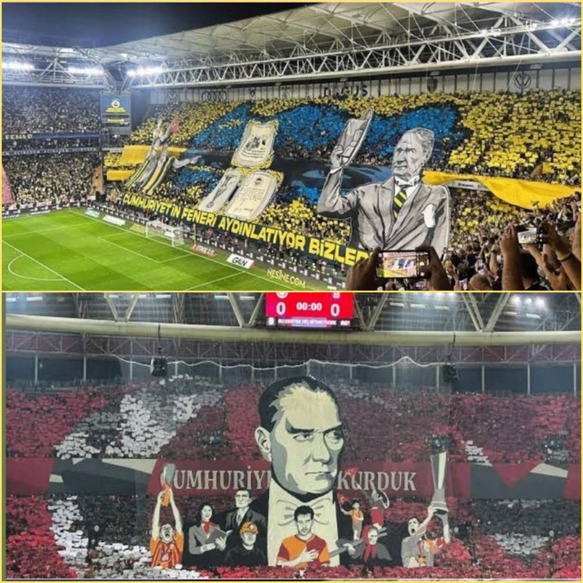 Fenereditor's tweet photo. Teşekkürler @Fenerbahce 👏👏👏
Teşekkürler @GalatasaraySK 👏👏👏 https://t.co/Ux15efwqpi